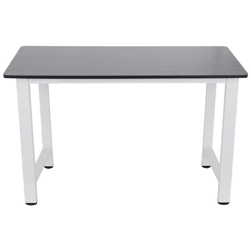 47-Inch Home Office Computer Desk - Modern Ergonomic Writing Workstation for Remote Work, Gaming & Study | Perfect for Small Spaces & Productivity
