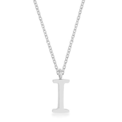 Elaina Rhinox Stainless Steel Initial Necklace for Women - Personalized Letter Pendant Jewelry Gift for Mom, Wife, Daughter | Birthday, Anniversary, Valentine's Day Present