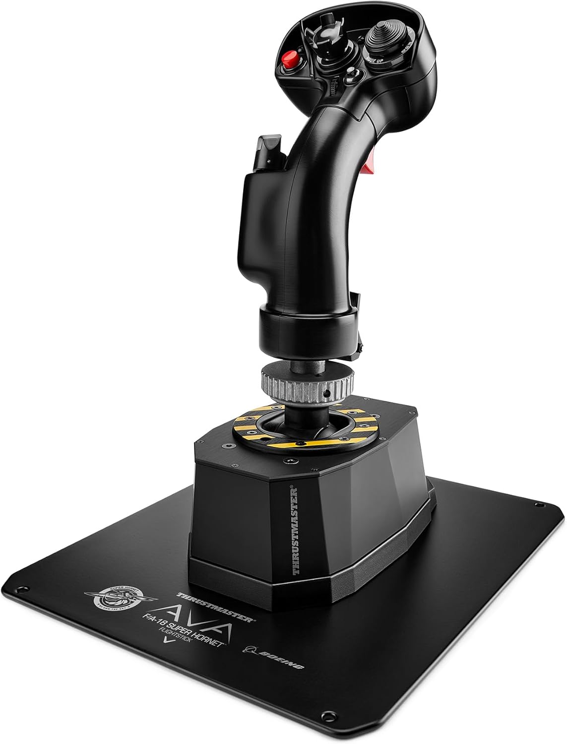 Thrustmaster AVA Base Flight Stick with FA-18 Super Hornet Bundle - Professional Flight Simulator Joystick for PC Gaming & Cockpit Setup | Perfect for Flight Simulation, Combat Games & Aviation Training
