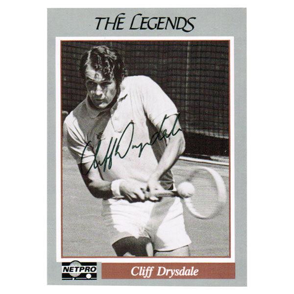 Cliff Drysdale Autographed Tennis Racket - Collectible Memorabilia for Tennis Fans & Sports Enthusiasts - Perfect for Display in Home, Office, or Man Cave