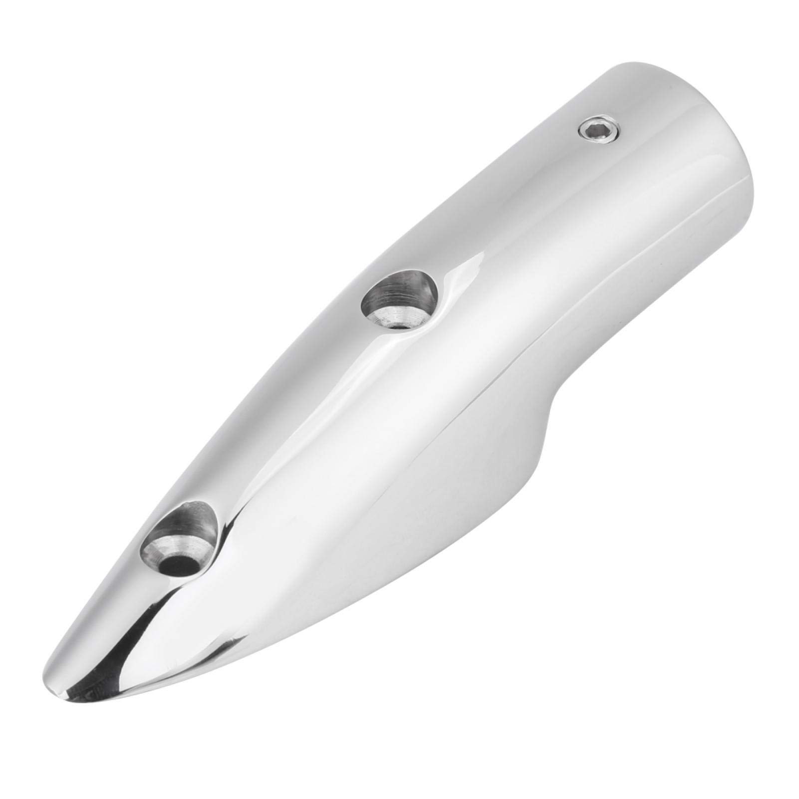 Stainless Steel Boat Hand Rail End - 7/8