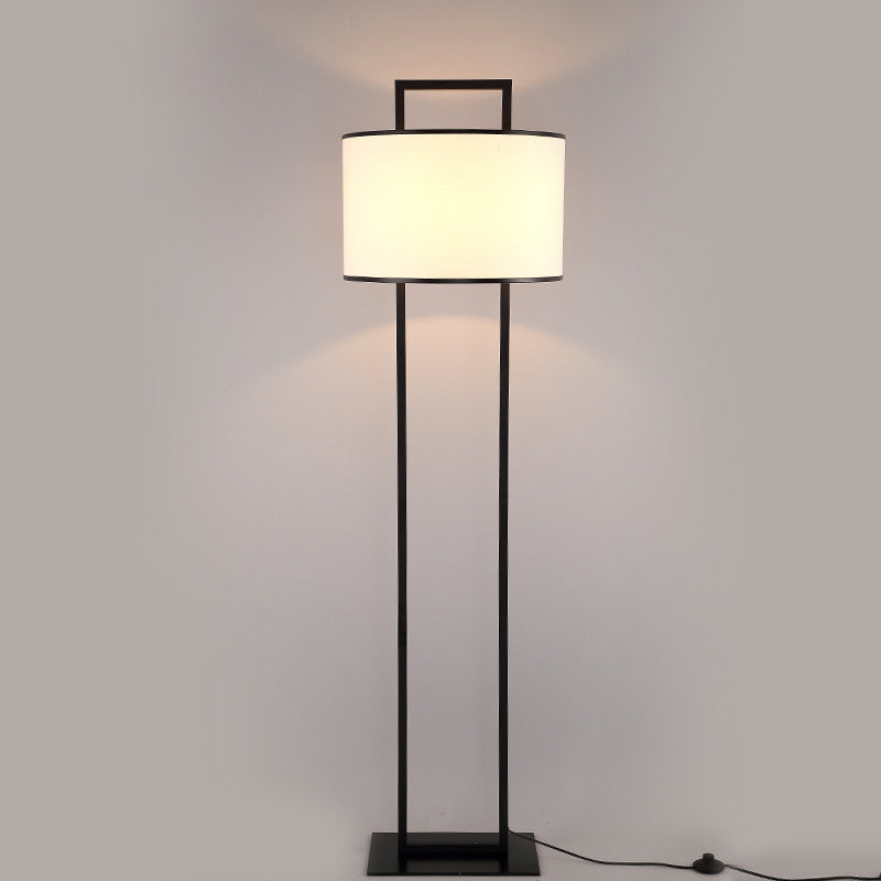 Nakano Modern Japanese Floor Lamp - Handcrafted Bamboo & Paper Shade for Living Room, Bedroom, or Office - Warm Ambient Lighting for Relaxation & Zen Decor