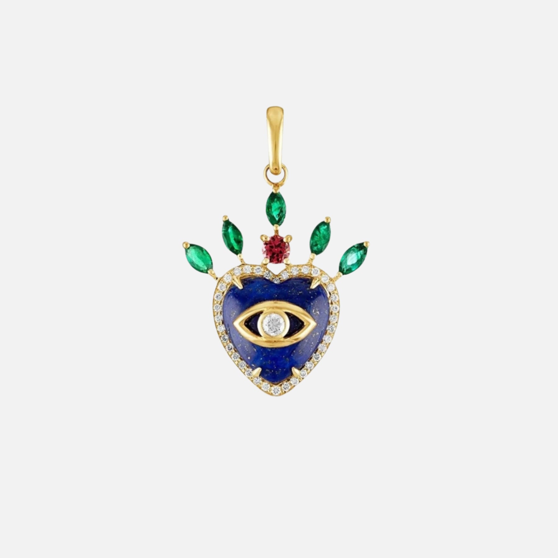 Queen of Hearts Pendant Necklace - Elegant Gold Heart Charm Jewelry for Women - Perfect Gift for Valentine's Day, Anniversary or Birthday - Ideal for Romantic Dates, Special Occasions and Everyday Wear