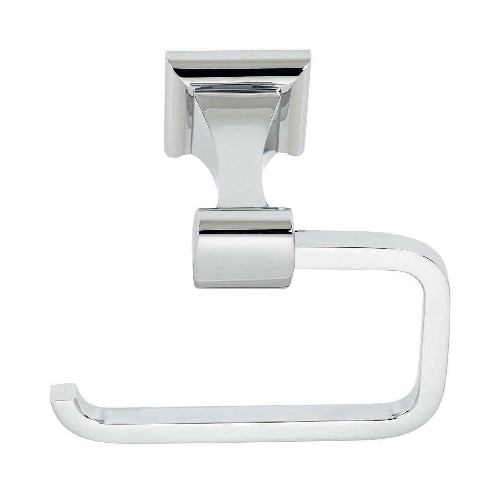 Manhattan Modern Chrome Tissue Box Holder - 5-3/8