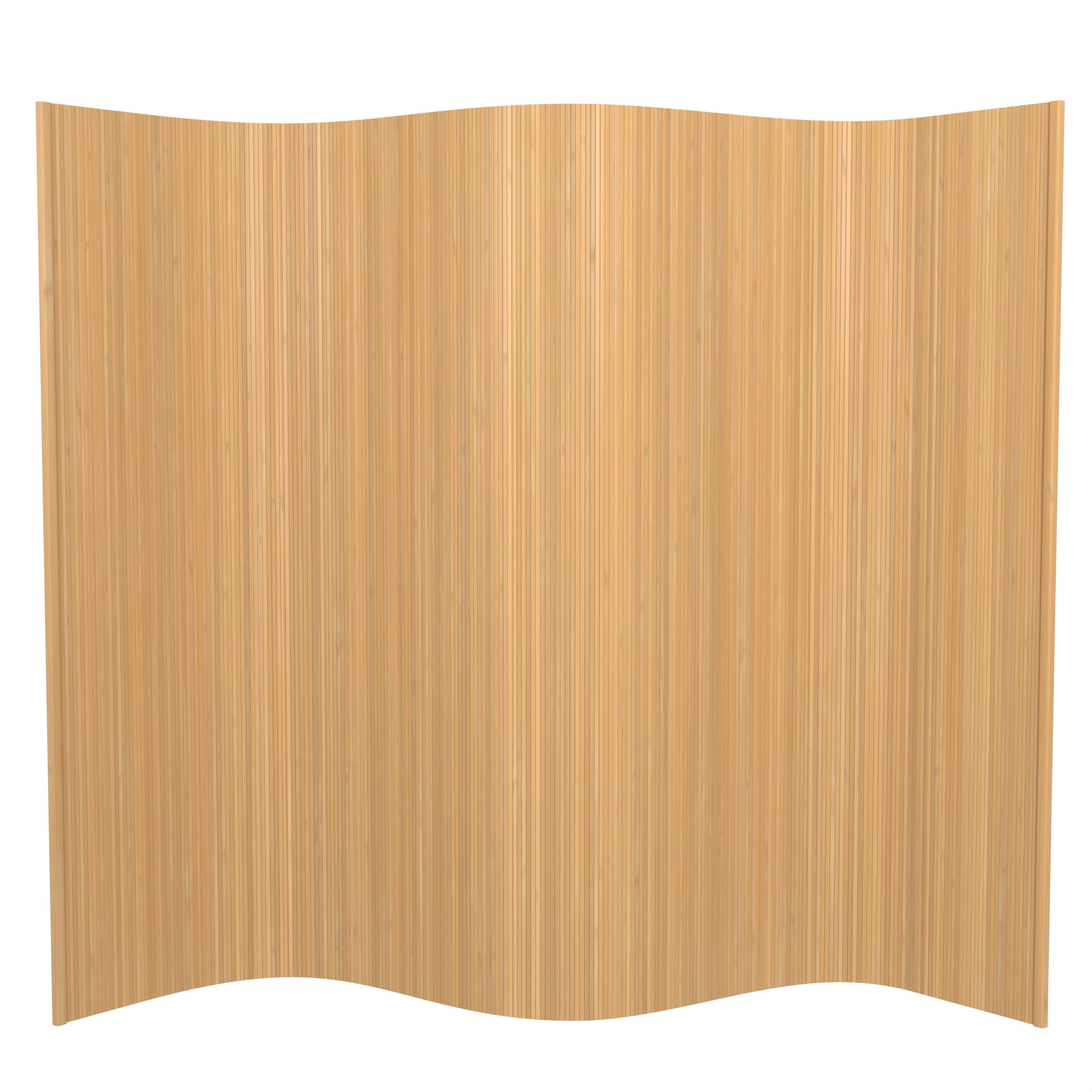 Red Lantern BF-75-HON 6-Foot Honey Room Divider - Folding Privacy Screen for Home, Office & Events | Perfect for Room Separation, Decoration & Space Partition