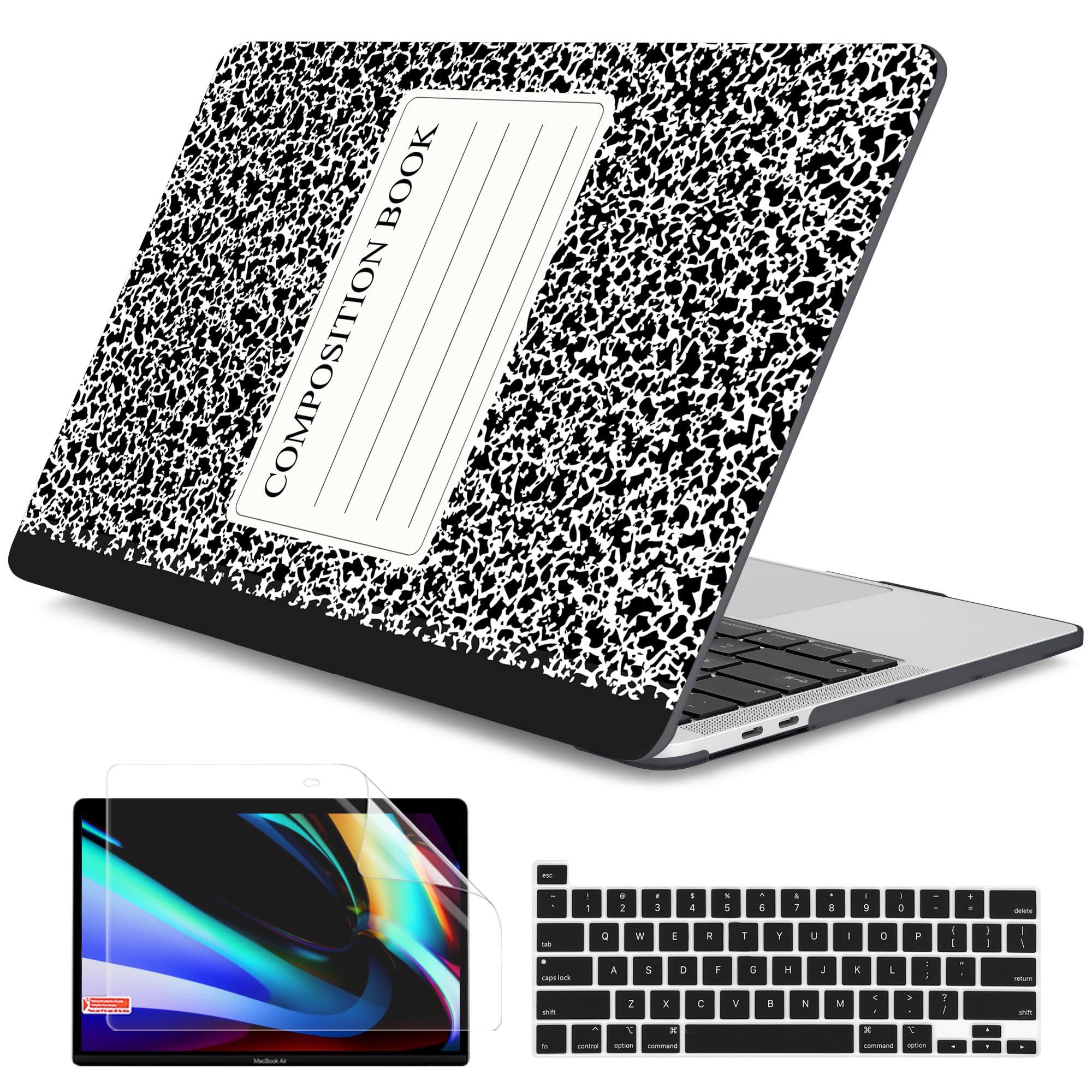 Dongke MacBook Pro 13 inch Hard Shell Case for Model A2251/A2289 (2020) - Protective Plastic Cover Compatible with 13