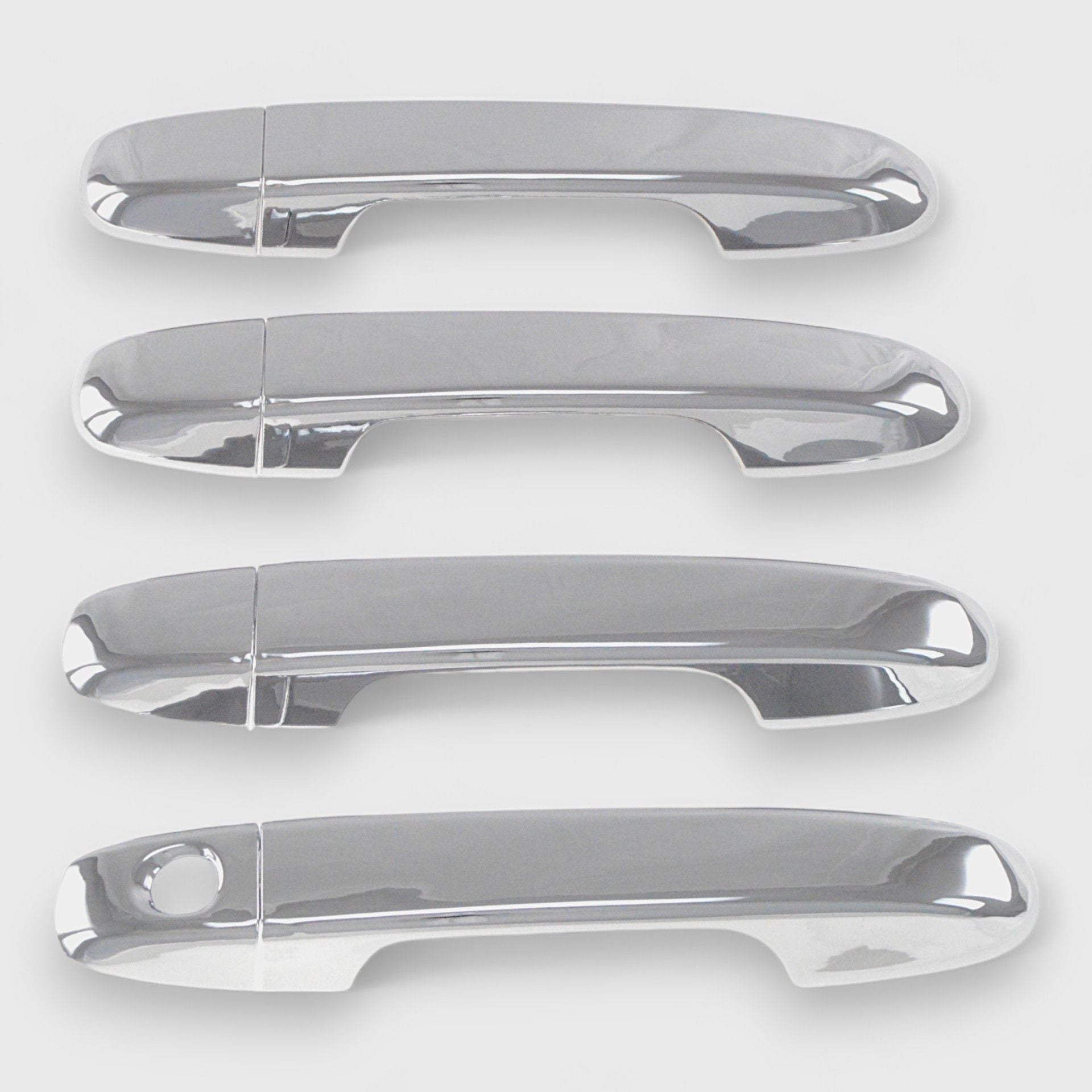Premium Chrome Door Handle Cover - Patented Design DH196 - Durable & Stylish for Home, Office & Car Interior Protection