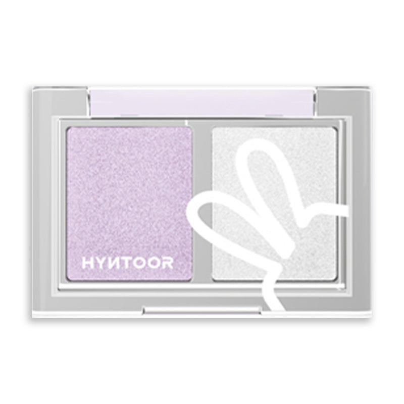 HYNTOOR Cooling Duo Eyeshadow Palette - Long-Lasting Matte & Shimmer Makeup for Day & Night Looks - Perfect for Parties, Weddings, and Everyday Wear