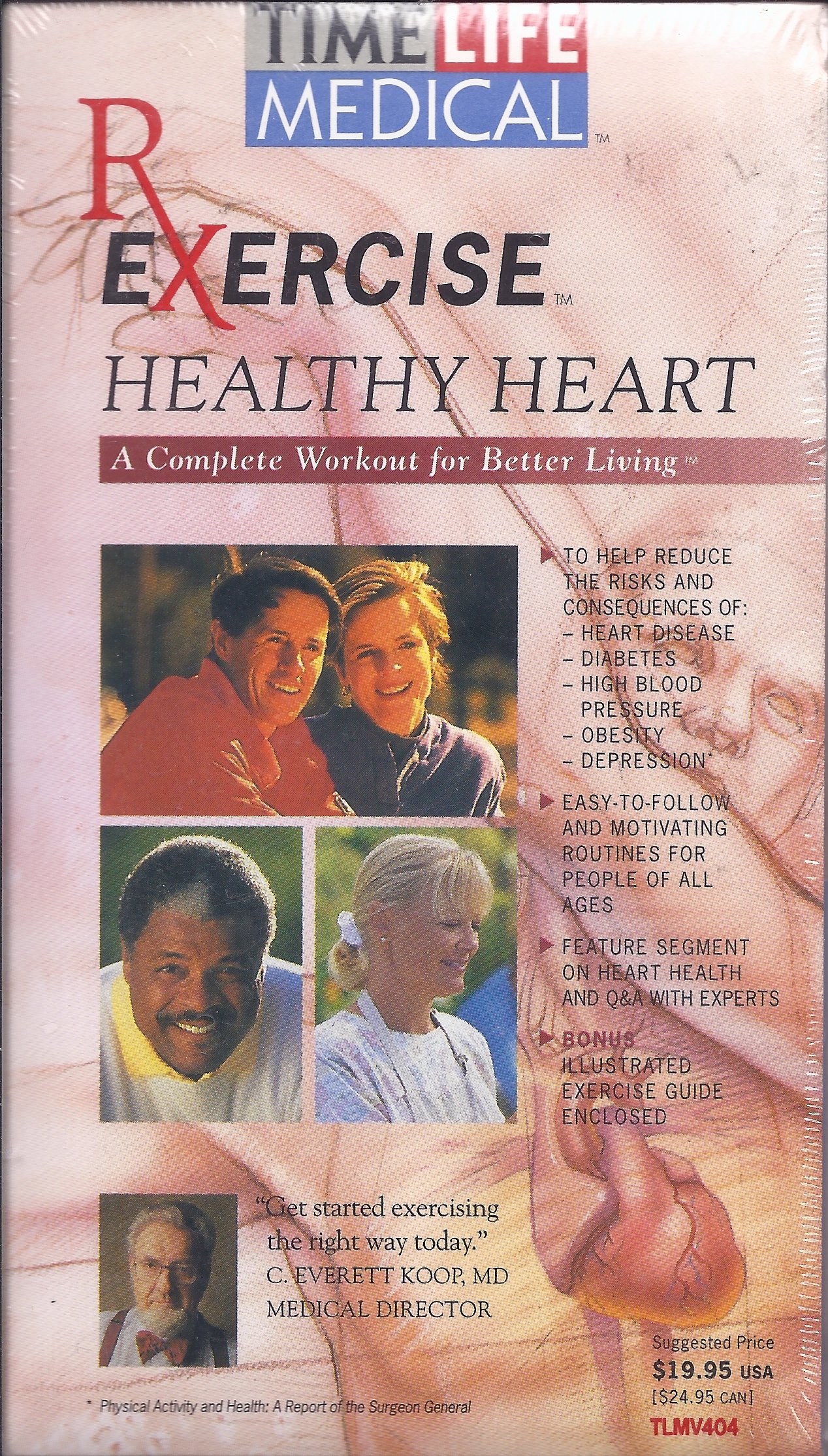 Time/Life Medical: Rx Exercise Healthy Heart - Doctor Recommended Heart Health Supplement for Cardiovascular Support - Perfect for Active Lifestyles & Fitness Enthusiasts