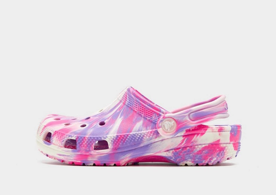 Crocs Classic Glow Youth Clogs SS24 - Pink Crush Multi Color | Comfortable Light-Up Shoes for Kids, Boys & Girls | Perfect for Playtime, Parties & Nighttime Safety