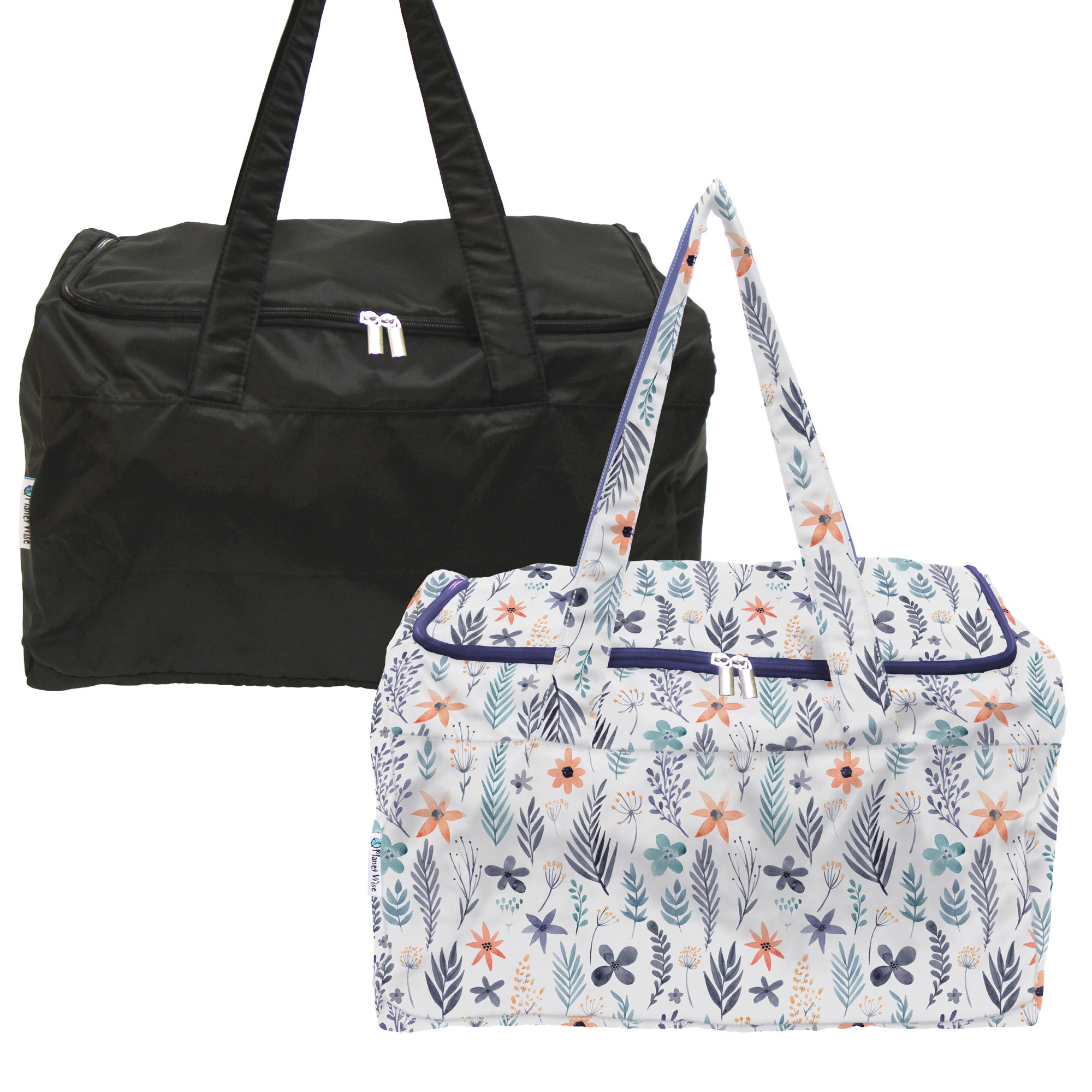 Planet Wise Oh Lily Overnight Bag - Waterproof Diaper Bag for Travel & Baby Essentials - Perfect for Moms, Daycare & Weekend Getaways