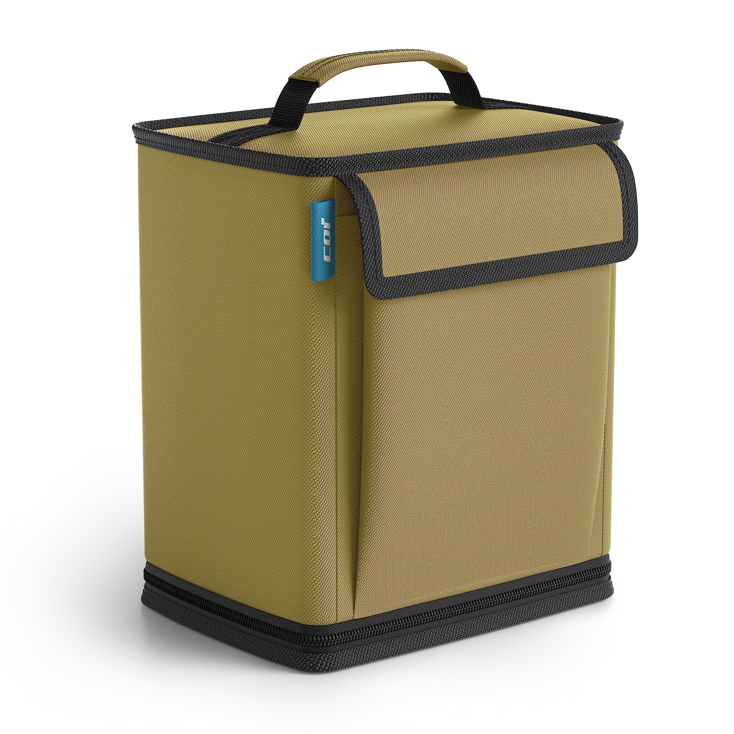 COI & UNO5 Projector Case - Durable Portable Storage Travel Bag with Accessories for Home Theater, Outdoor Movies & Business Presentations