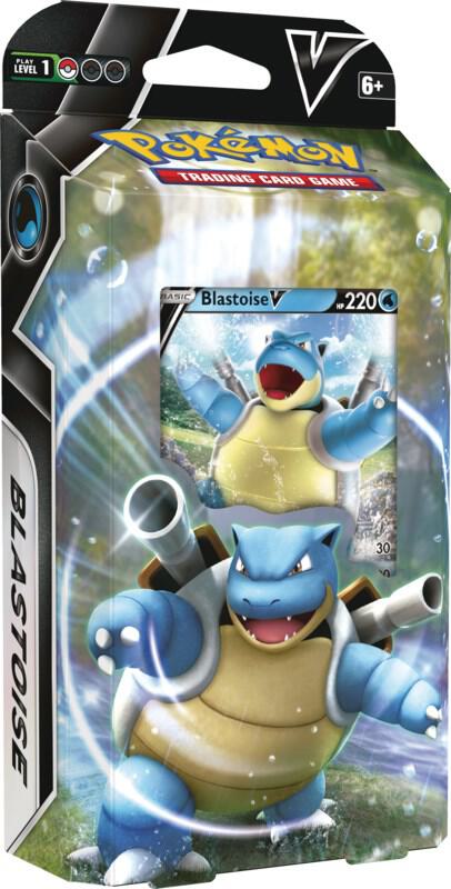 Blastoise V Battle Deck - Pokemon TCG Trading Card Game Deck for Competitive Play | Perfect for Tournaments, Casual Battles & Collectors