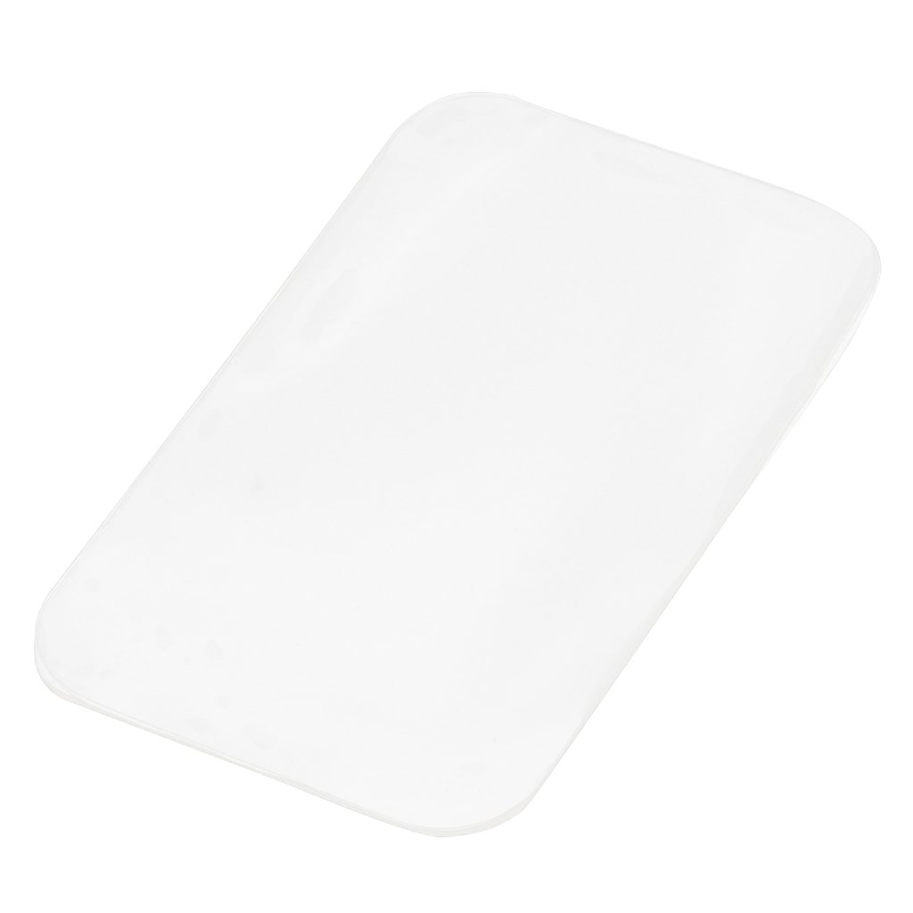 Professional Transparent Rectangle Silicone Lash Tray Holder for Eyelash Extensions - Perfect for Salon, Spa & Home Use by Generic