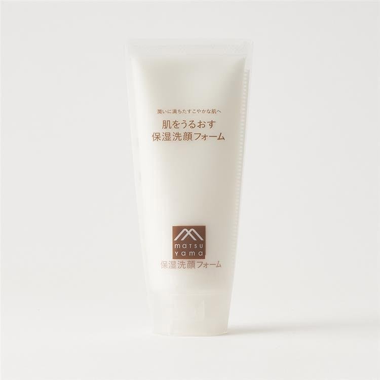 Matsuyama Hadauru Moisturizing Cleansing Foam 110g - Gentle Face Wash for Dry & Sensitive Skin - Daily Hydrating Facial Cleanser for Soft & Smooth Skin - Perfect for Morning & Night Skincare Routine