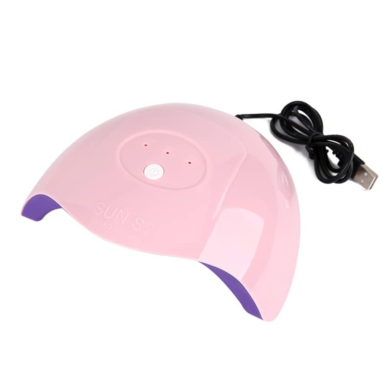 Professional UV LED Nail Lamp - Fast Drying Gel Polish Dryer with Timer for Home, Salon & Travel | Perfect for Manicures, Pedicures & Nail Art Designs