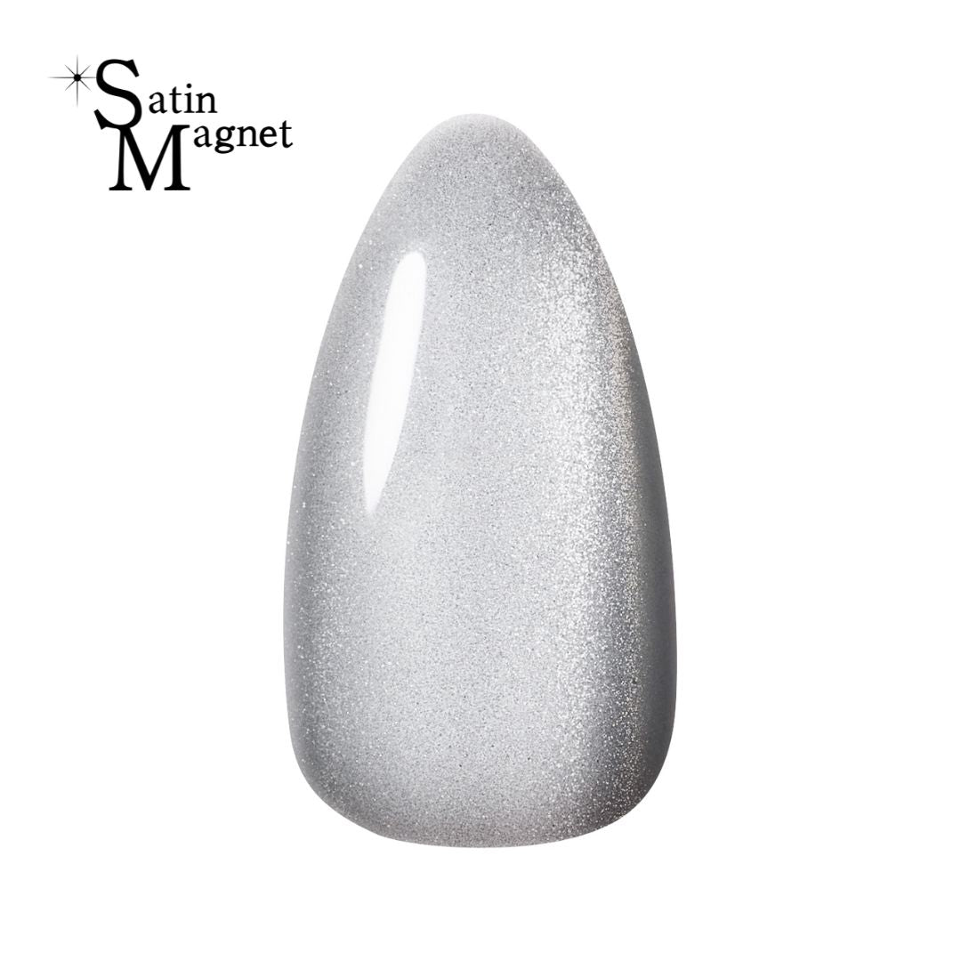 Kokoist SM 23 White Satin Magnet Gel Polish - Professional Nail Art Supplies for Salon & Home Manicure | Perfect for Special Occasions & Everyday Wear