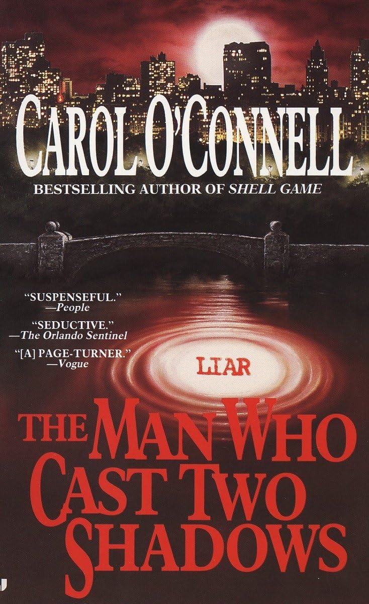 The Man Who Cast Two Shadows - A Mallory Novel by Carol O'Connell | Mystery Thriller Book for Adults | Perfect for Book Clubs & Crime Fiction Lovers