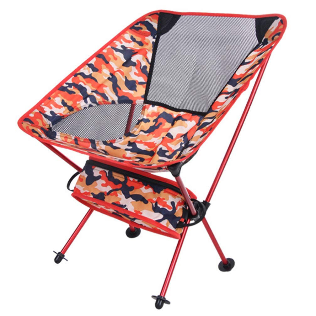 BESPORTBLE Ultra Lightweight Travel Backpack Chair - Foldable Camping Chair for Outdoor Activities, Hiking, Fishing & Picnics | Portable Folding Chair with Storage | Perfect for Backpacking, Beach, Garden & Sports Events