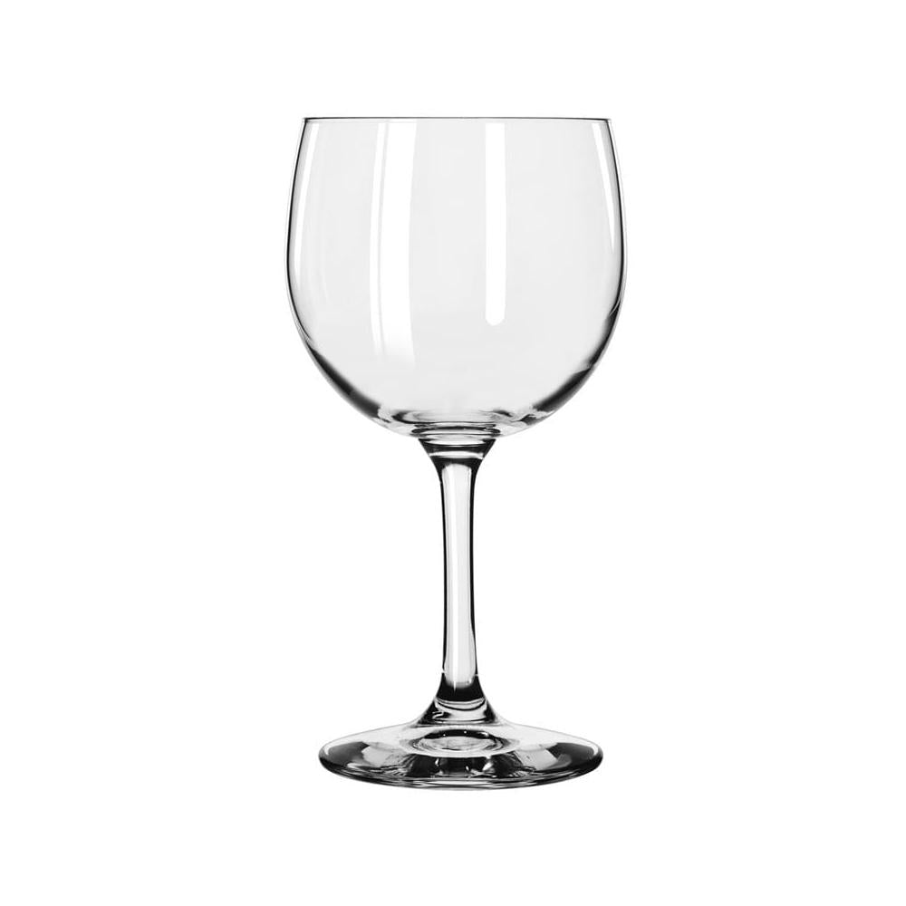 Libbey Bristol Valley 13.5 Oz Round Wine Glasses - Set of 24 Crystal Clear Stemware for Red & White Wine - Perfect for Dinner Parties, Weddings & Restaurants