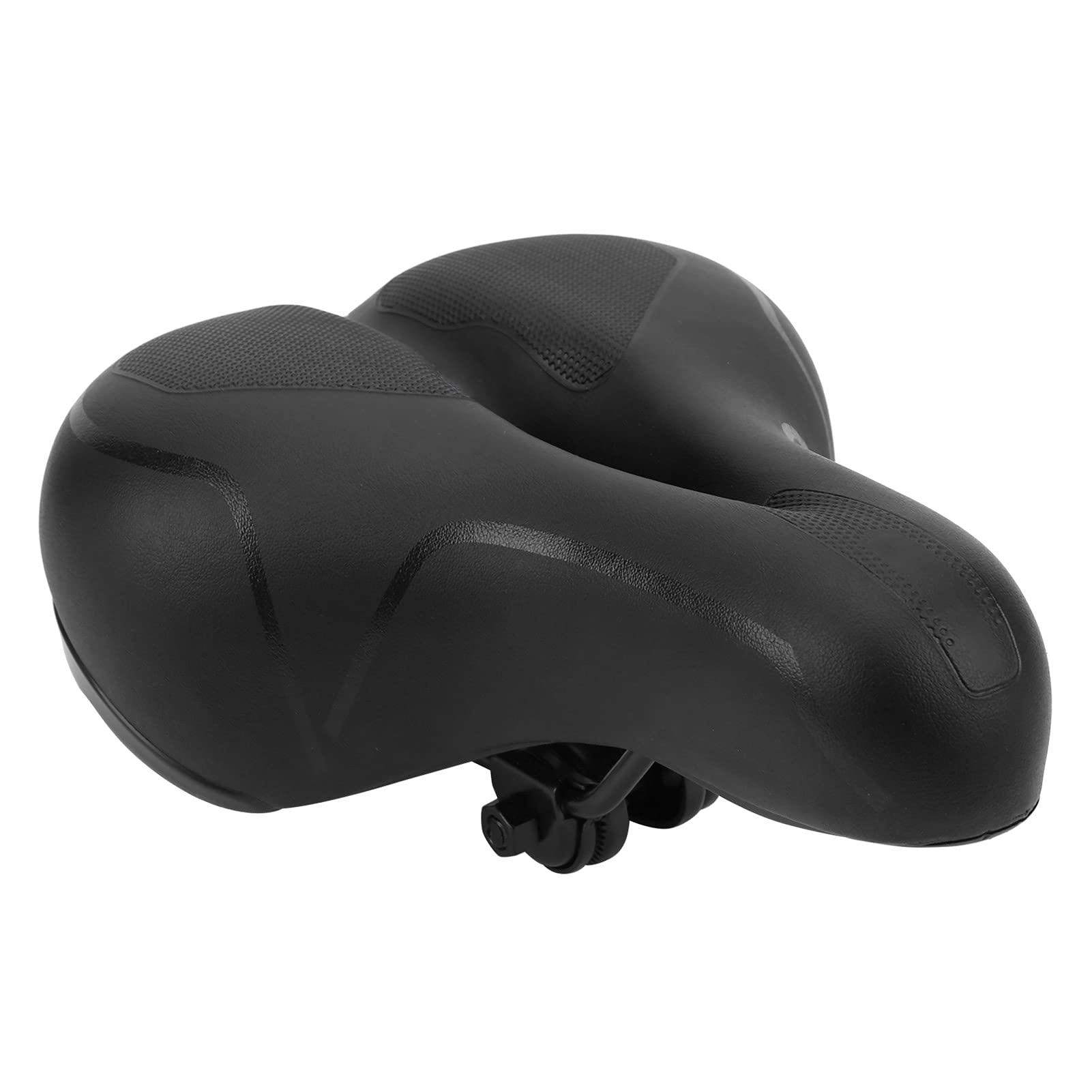 **Comfortable Wide Mountain Bike Saddle with Ventilation System – Ergonomic Design for Cycling, Home Use & Outdoor Adventures**