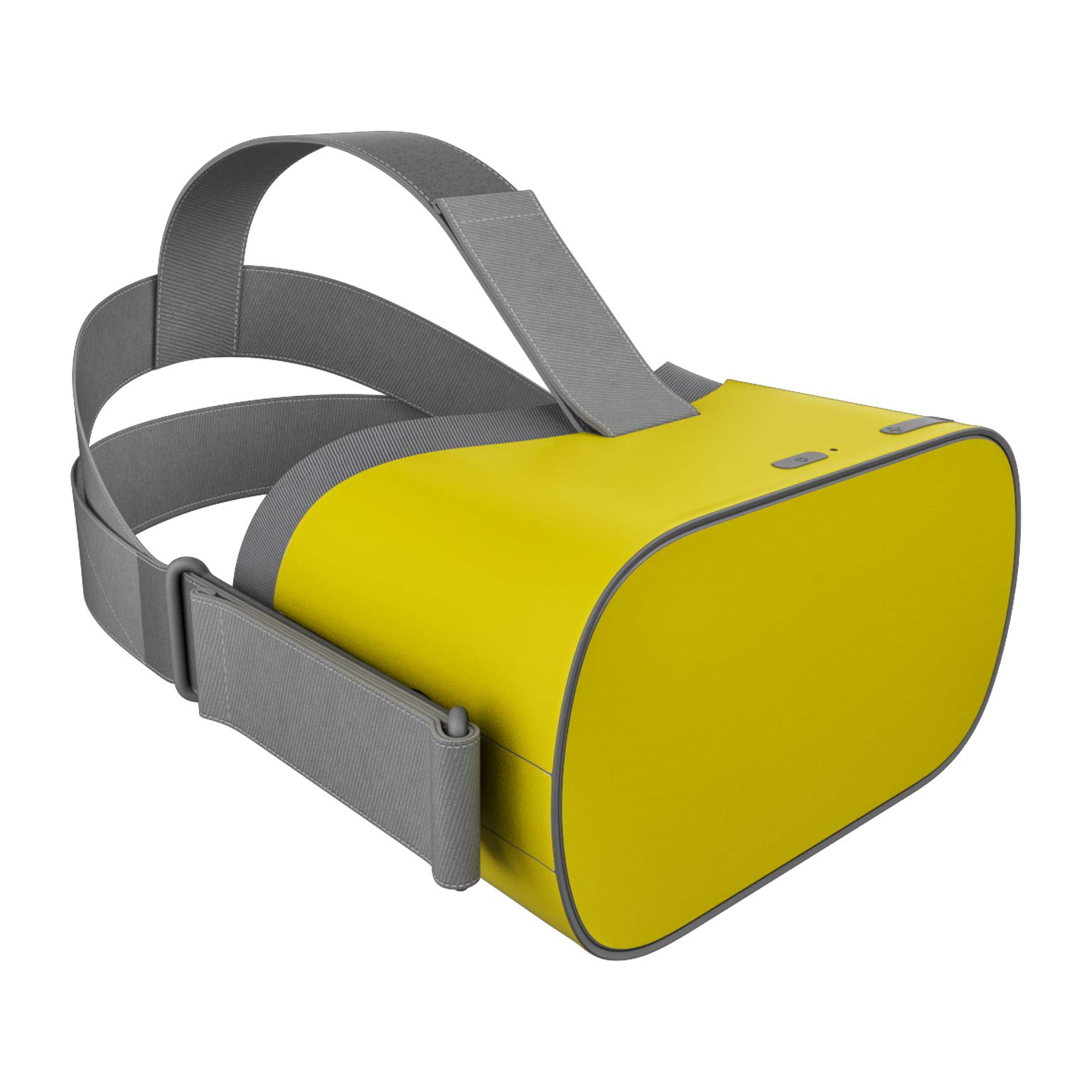 Premium Yellow DecalGirl Skin for Oculus Go VR Headset - Ultra Thin Protective Vinyl Wrap Cover - Perfect for Gaming, Travel & VR Enthusiasts