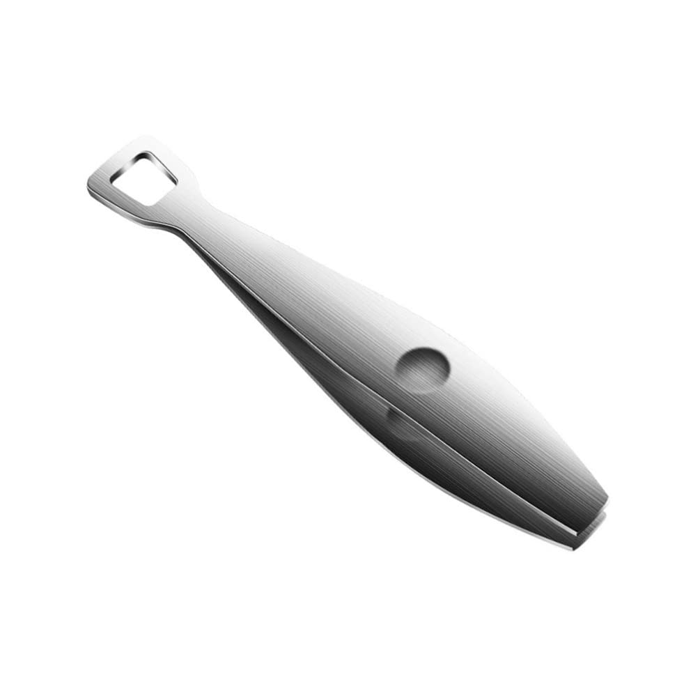 Angoily Stainless Steel Fish Bone Tweezers - Kitchen Pliers for Removing Fishbones from Salmon, Trout, Chicken, Duck - Perfect for Home Cooking and Professional Kitchens