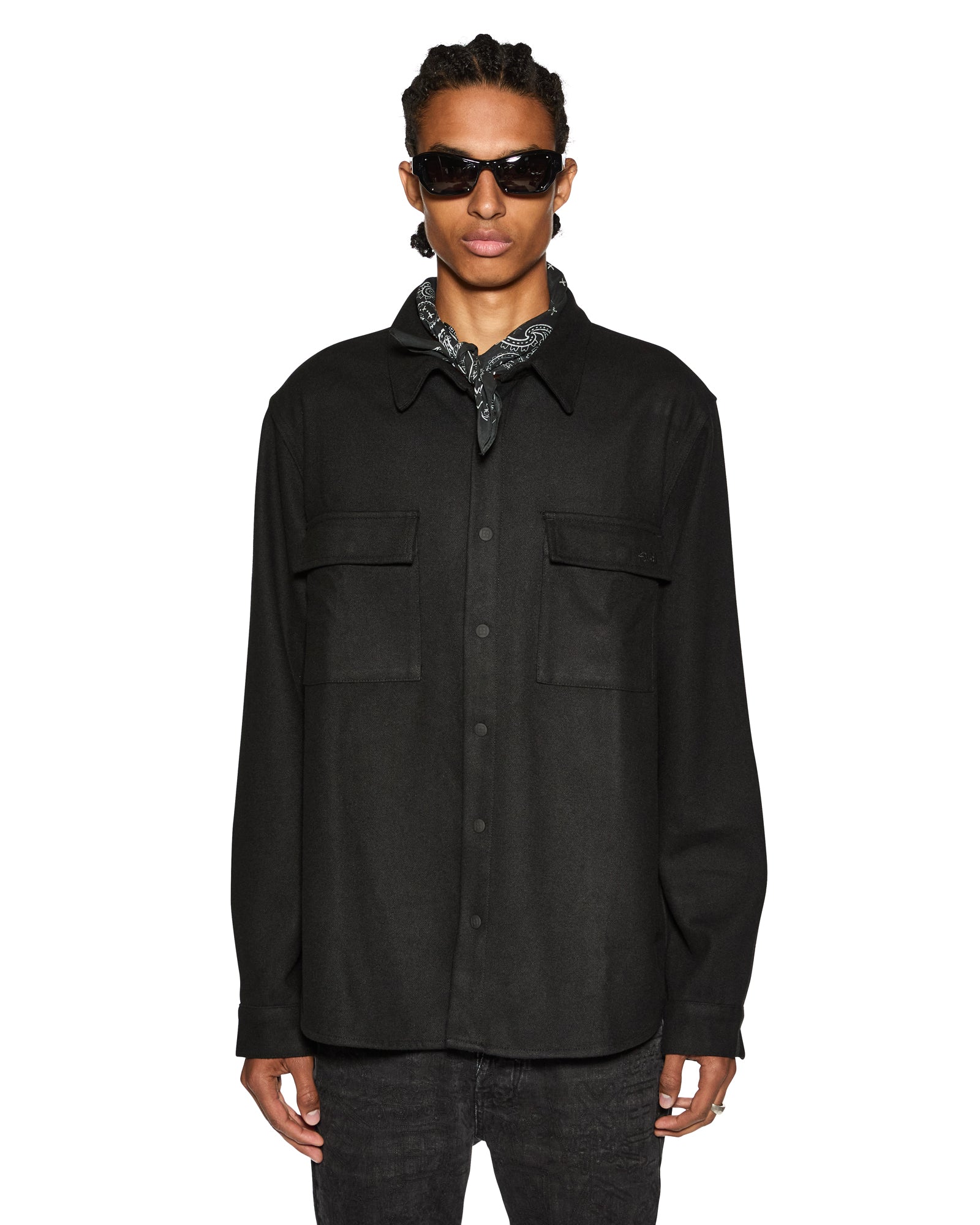 1999 Snakebite Long Sleeve Shirt - Black | Men's Streetwear Fashion for Casual & Outdoor Activities