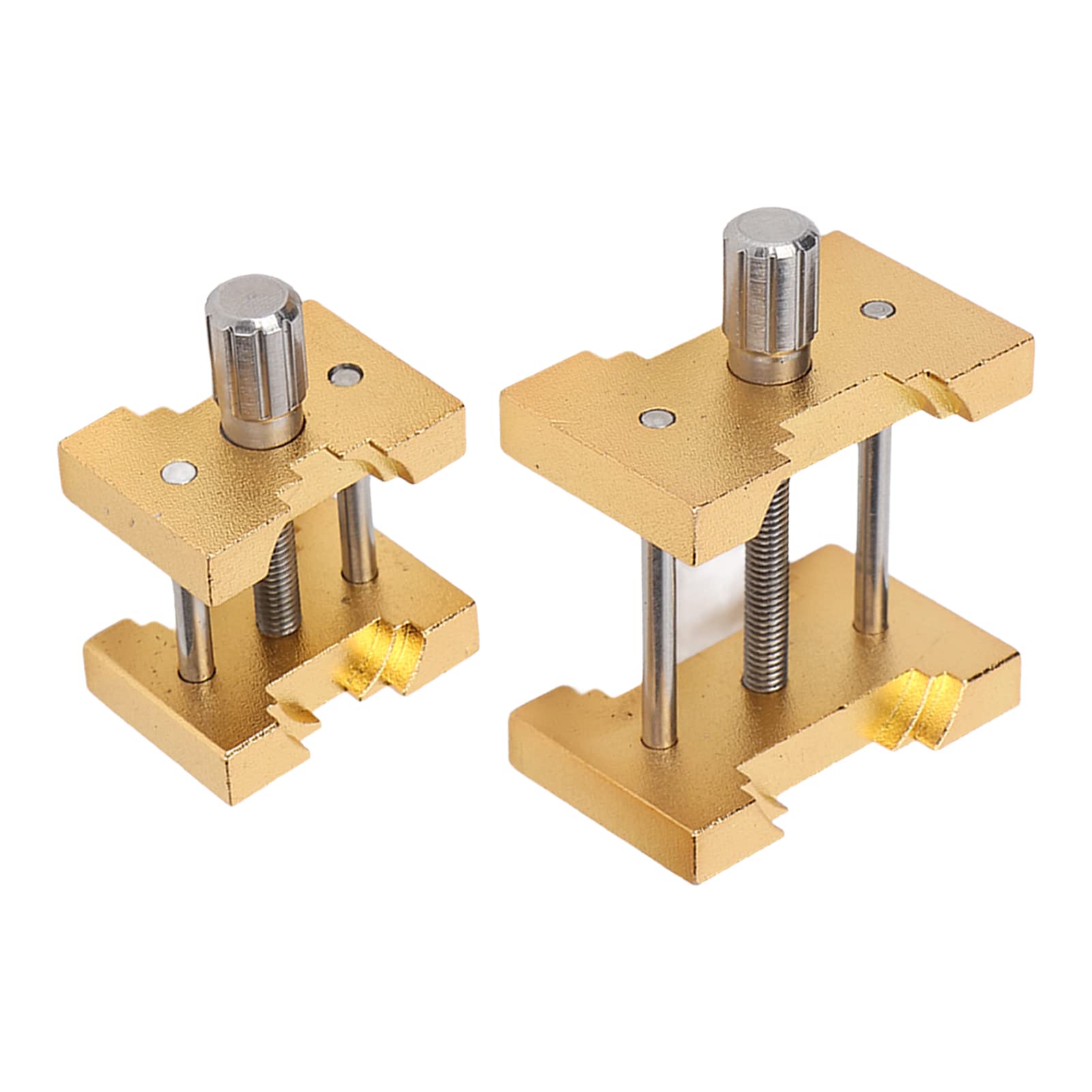 2-Piece Watch Movement Holder & Case Clamp Set - Durable Portable Watch Repair Tool for Watchmakers & Jewelers - Perfect for Watch Movement Fixing & Case Maintenance