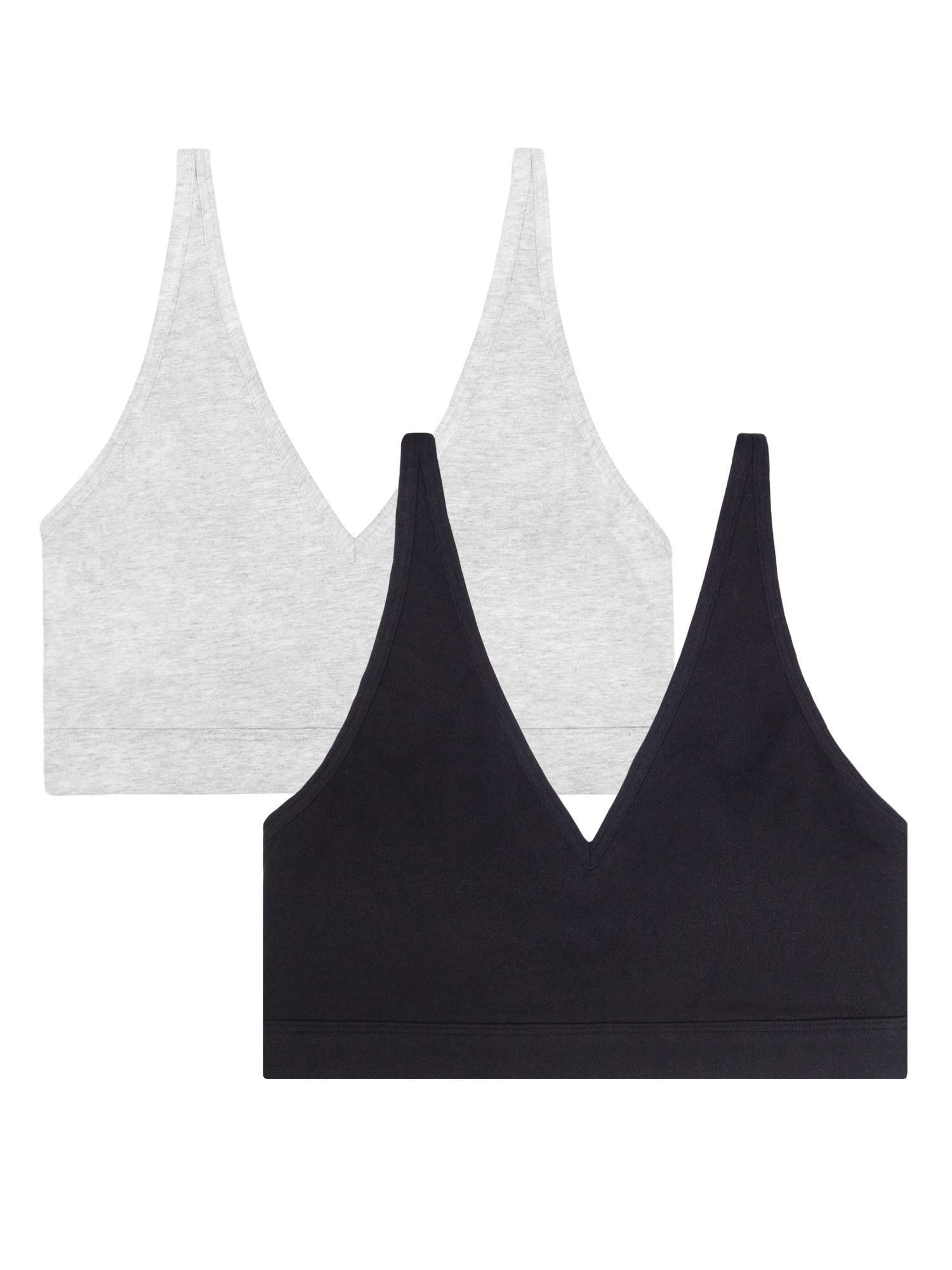 Smart & Sexy Women's Cloud Cotton Comfort Wireless Bralette - Ultra Soft Lounge Bra for Sleep, Yoga & Everyday Wear