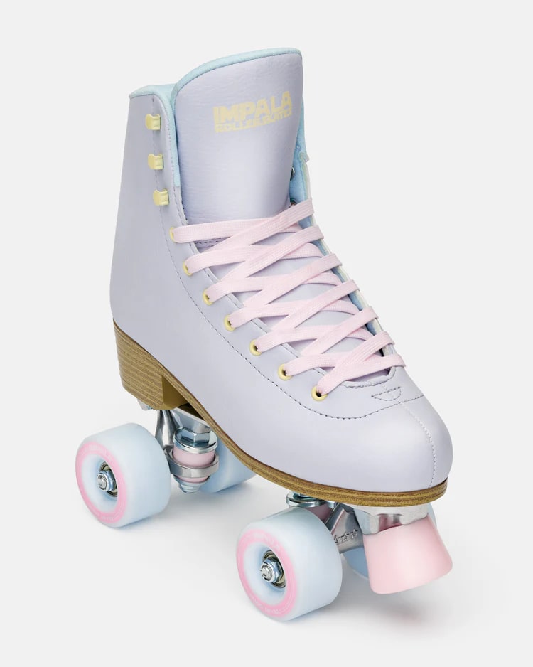 Impala Rollerskates for Women - Periwinkle Blue Quad Roller Skates with Outdoor Wheels | Perfect for Roller Skating, Rink, Park, and Street Fun