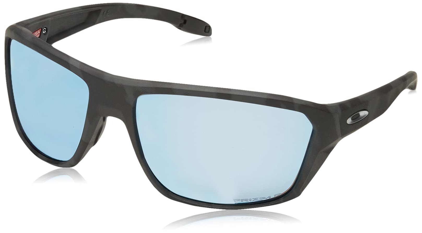 Oakley Men's OO9416 Split Shot Rectangular Sunglasses - Polarized UV Protection Sports & Driving Shades for Outdoor Activities