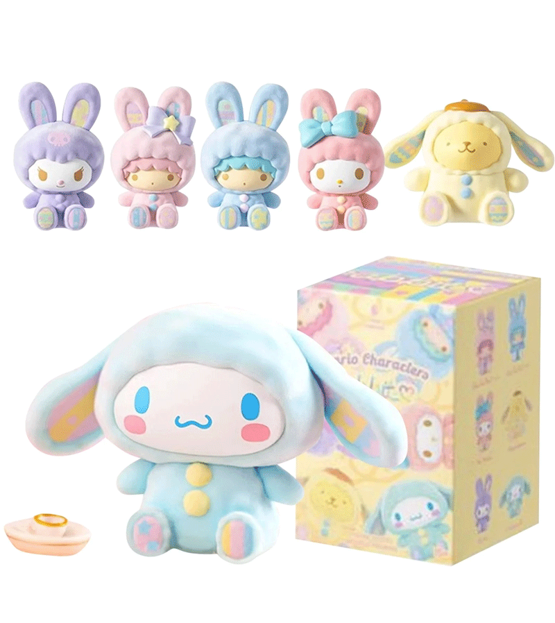 Sanrio Rabbit Figures Blind Box - Cute Collectible Toys for Kawaii Lovers | Perfect for Gifts, Party Favors & Home Decor