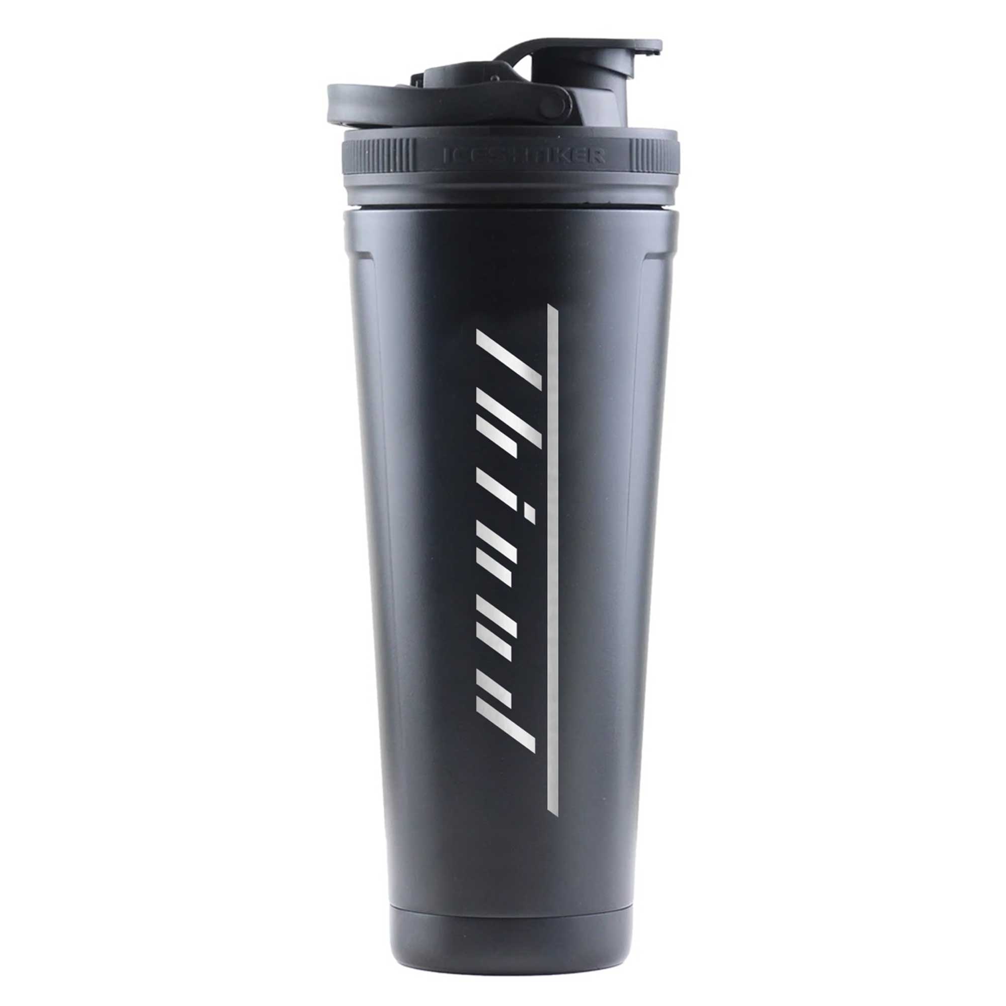 Custom THINND 36oz Insulated Stainless Steel Water Bottle with Straw Lid - Leakproof Gym Shaker Cup for Protein Drinks, Smoothies & Iced Coffee - Perfect for Workouts, Travel & Outdoor Activities