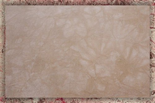32 Count Belfast Embroidery Linen Fabric - 1 Yard (36x36 Inches) - Premium Chamois Color for Cross Stitch & Needlework - Perfect for Table Runners, Handkerchiefs & DIY Craft Projects