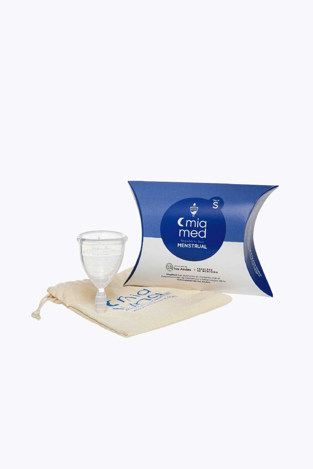 MIAMED Menstrual Cup with ml Measurement - Reusable, Eco-Friendly Period Cup for Comfortable & Leak-Free Protection - Ideal for Active Lifestyles, Travel, and Overnight Use