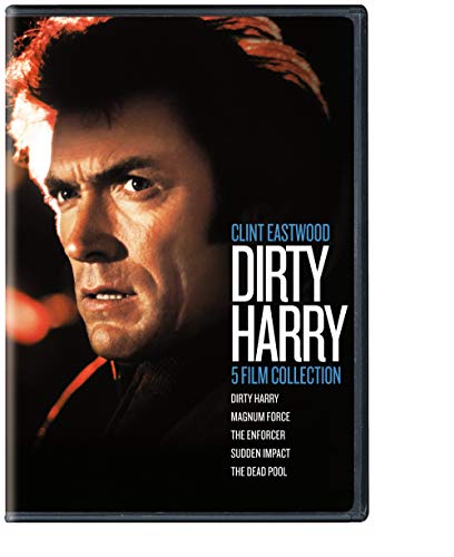 Dirty Harry 5-Film Collection [Blu-ray/DVD, Import] - Action Crime Thriller Movies for Movie Nights & Gifts