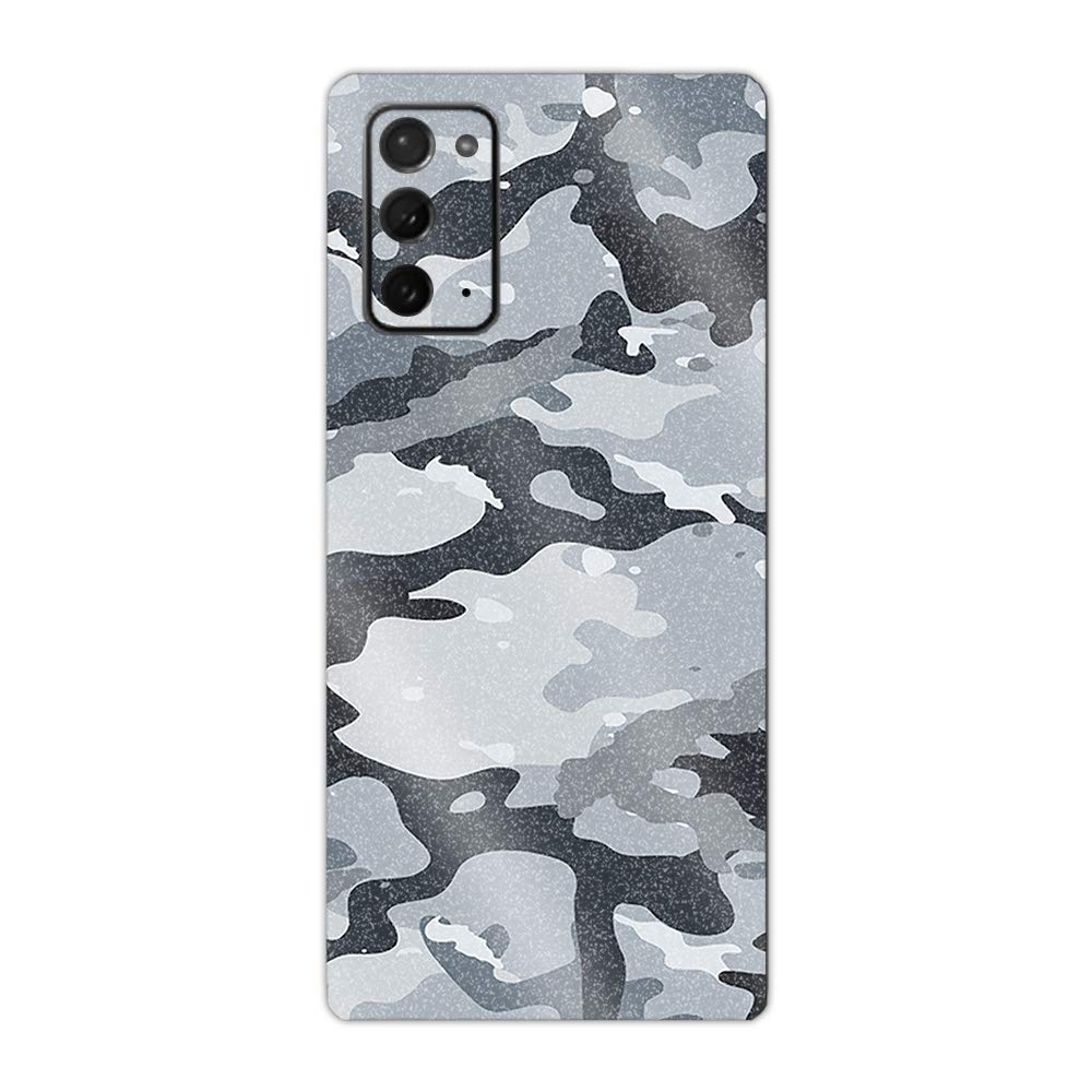 MightySkins Glossy Glitter Skin Cover for Samsung Galaxy Note 20 5G - Gray Camouflage Design | Protective & Durable High-Gloss Finish | Easy to Apply, Remove & Change Styles | Made in USA | Perfect for Daily Use, Travel & Customization