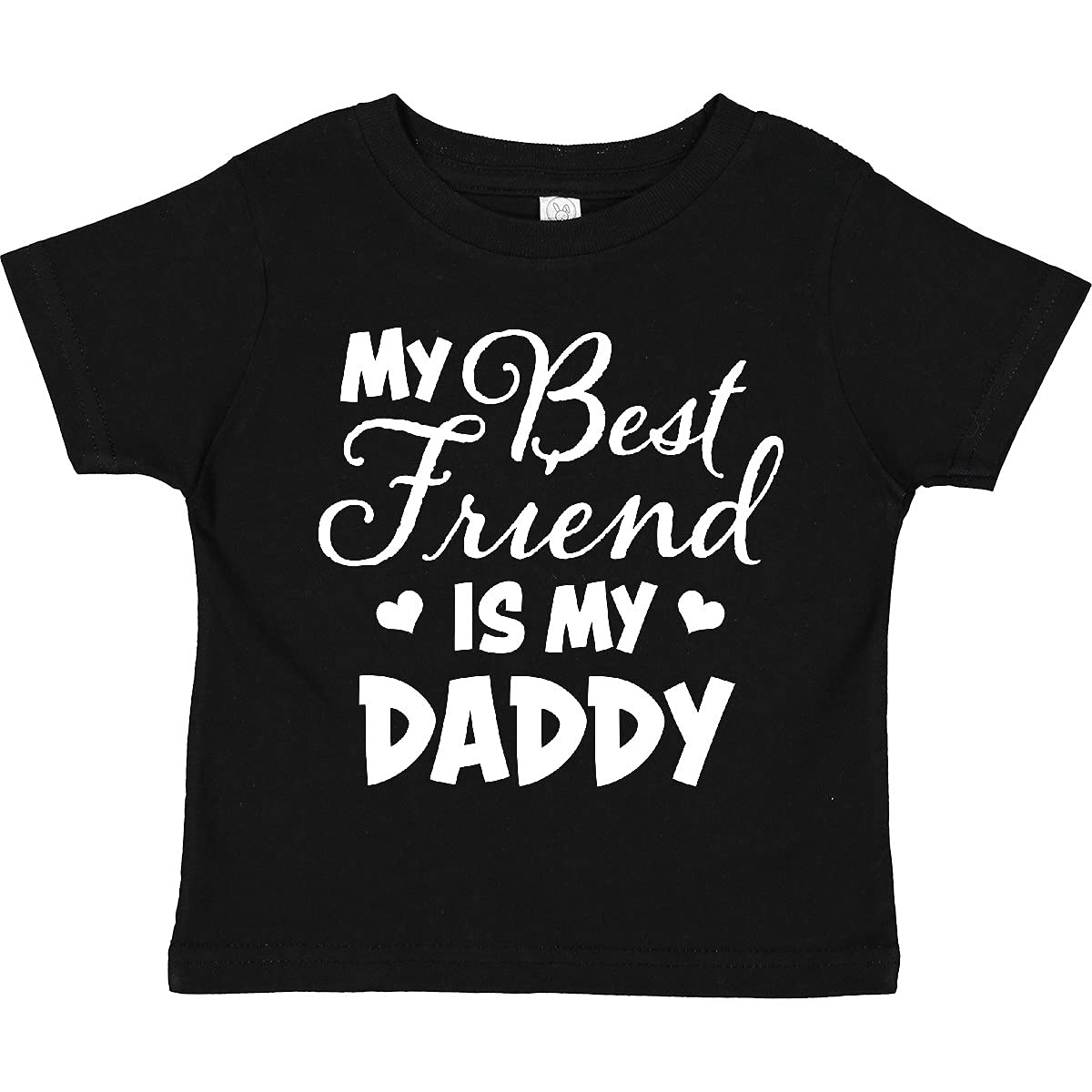 My Best Friend is My Daddy with Hearts Toddler T-Shirt - Perfect for Father's Day, Birthdays, and Family Outings