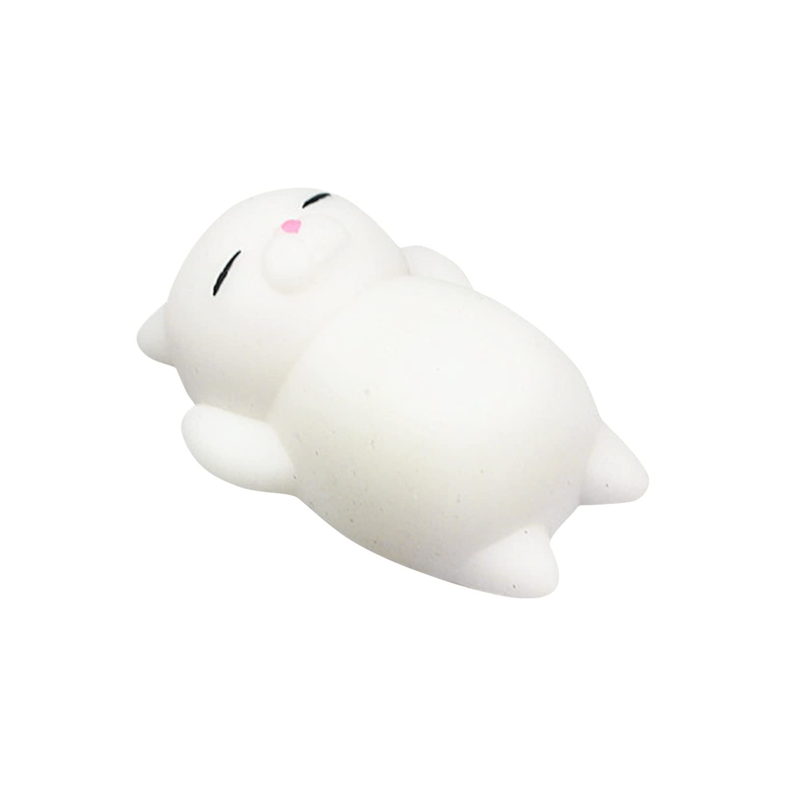Nebwe Squishy Toys Bulk - Mini Fat Rabbit Stress Relief Fidgets for Teens, Kids Classroom Prizes, Goodie Bag Fillers, Birthday Return Gifts, Healing Squeeze Toys for Anxiety, Fun Joke Gifts for Office, Home, and School Use