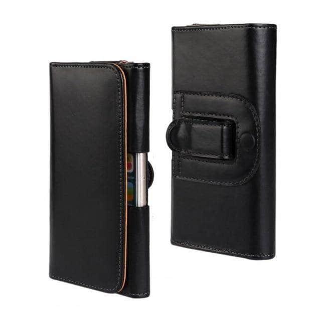 Premium Leather Holster Belt Clip Pouch for iPhone SE 2020 - Secure Carry Case for Outdoor, Work & Everyday Use