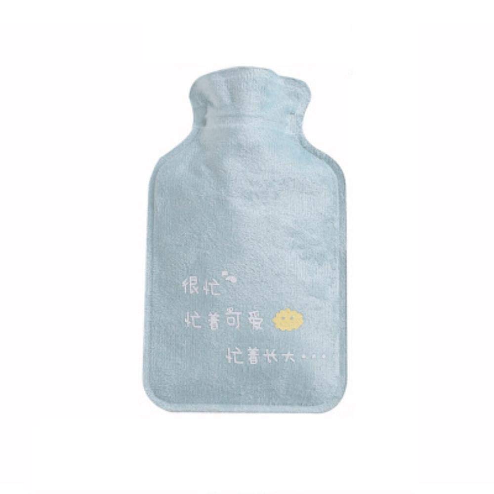 **Portable Mini Hot Water Bottle for Hand & Belly Warmth - Cute & Reusable Warm Water Bag for Women - Perfect for Winter, Travel & Pain Relief**