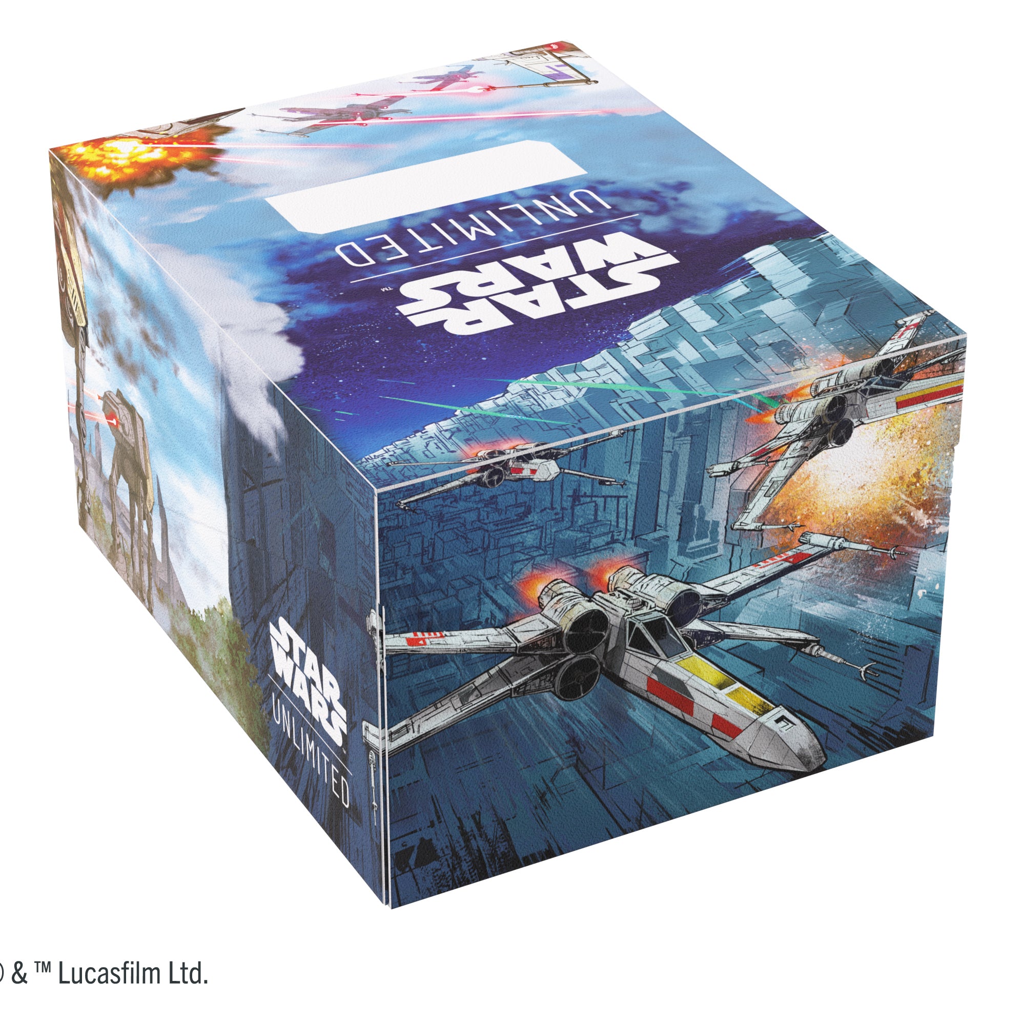 Star Wars: Unlimited Twin Suns Soft Crate - Battle of Scarif Collectible Storage for Trading Cards | Perfect for Game Nights & Conventions