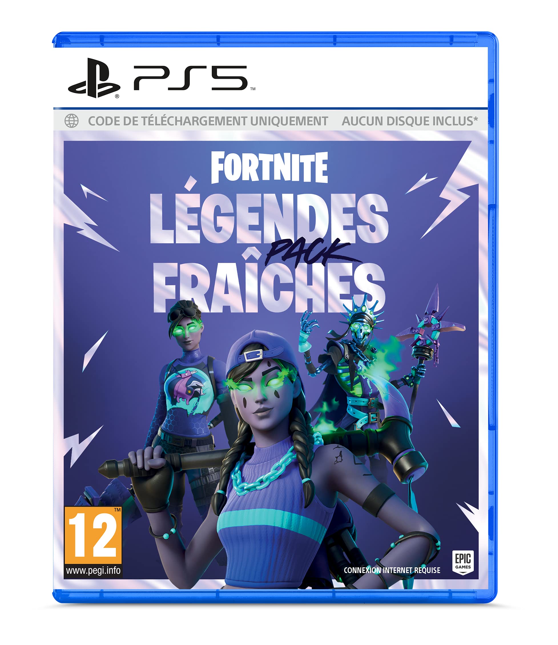 Fortnite Legends Pack for PS5 - Exclusive In-Game Skins & Items | Perfect for Battle Royale Gaming & Collectors