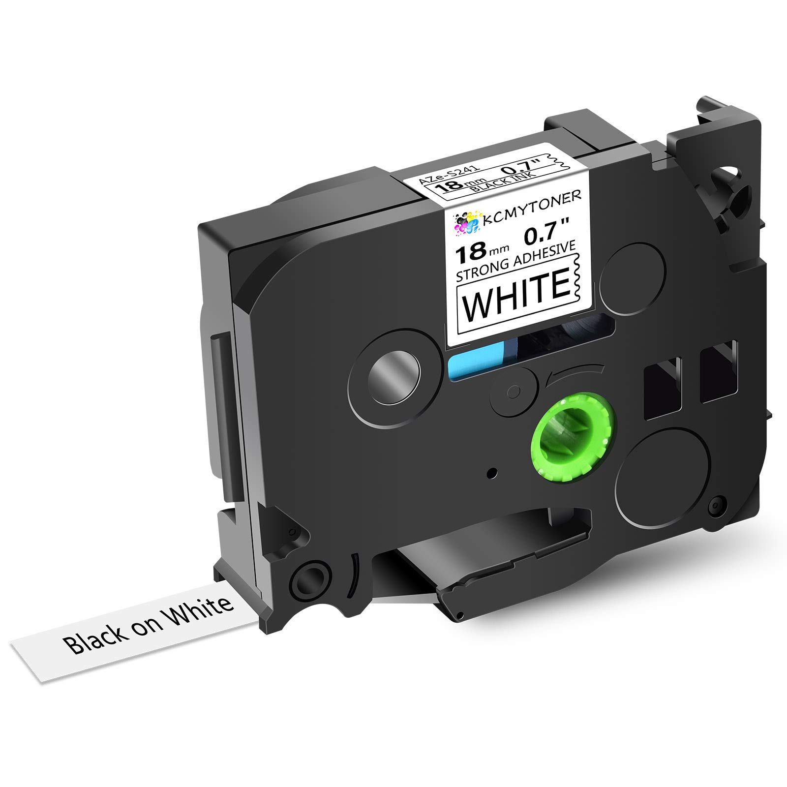 KCMYTONER Brother P-Touch TZ TZe-S241 Compatible Label Tape - 3/4