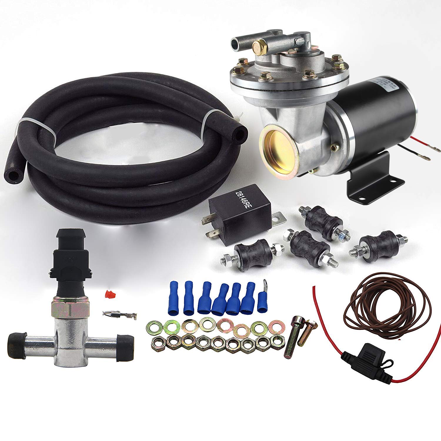 Dracarys 28146 Electric Vacuum Pump Kit - High Performance Brake Booster Vacuum Pump for Cars & Trucks | Perfect for Brake Bleeding, Fluid Replacement & Automotive Maintenance