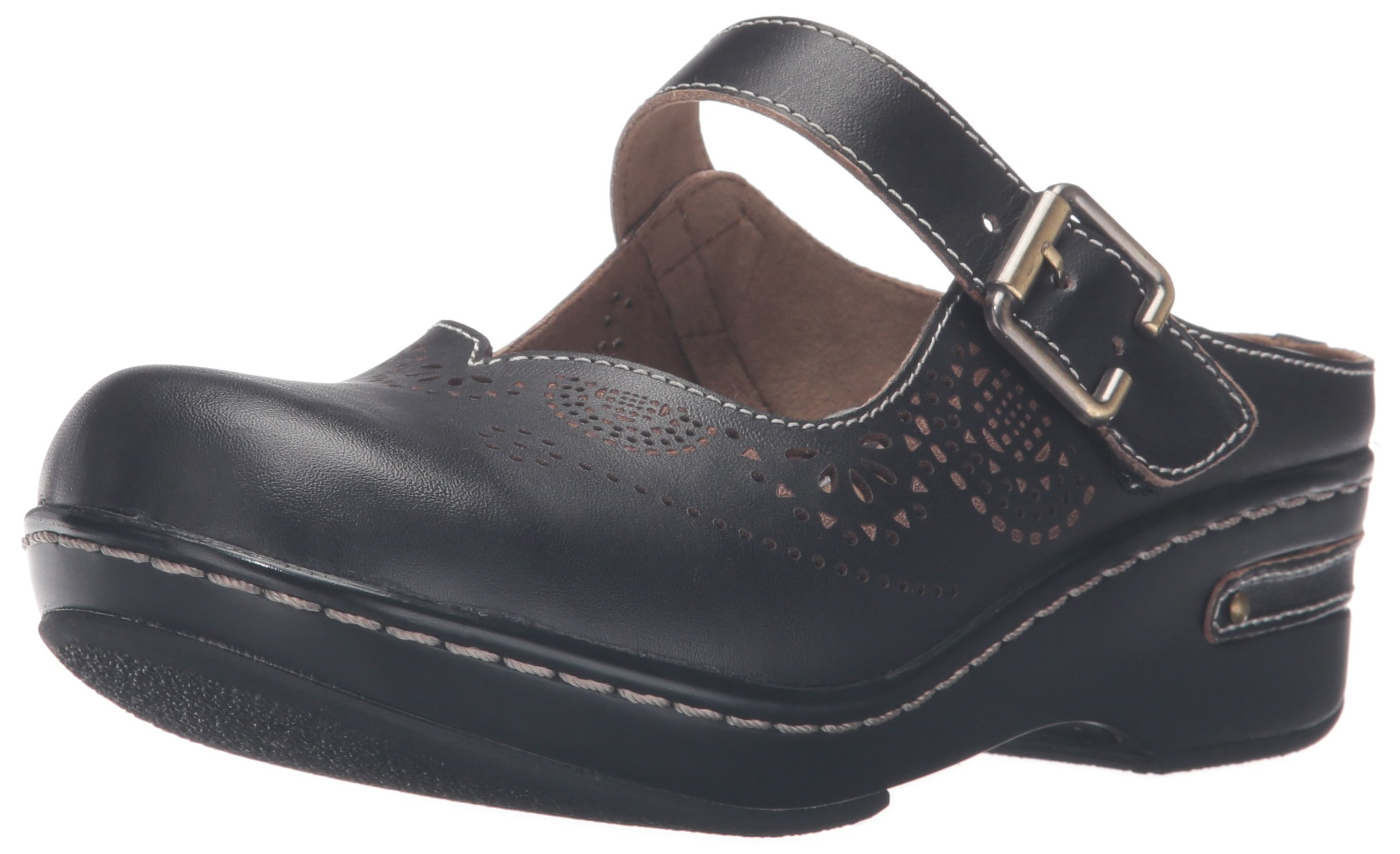 L’Artiste by Spring Step Women's Aneria Mule - Comfortable Slip-On Shoes for Women, Casual & Dressy Loafers with Arch Support - Perfect for Office, Travel & Everyday Wear