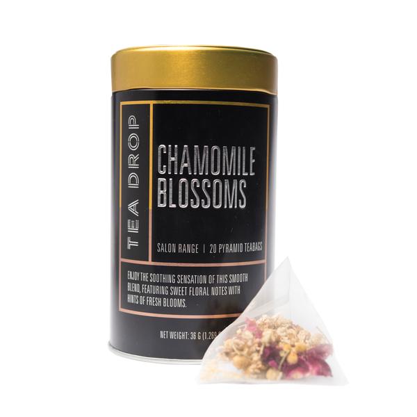 Organic Teadrop Chamomile Blossoms for Relaxation & Sleep - Premium Loose Leaf Herbal Tea - Perfect for Stress Relief, Nighttime Tea & Aromatherapy
