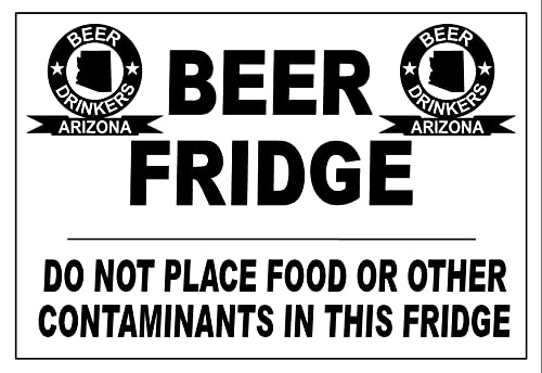 Arizona Man Cave Magnet - 5x7 Inches Rustic Decor for Home, Office & Gifts - Perfect for Refrigerators, Lockers & Metal Surfaces