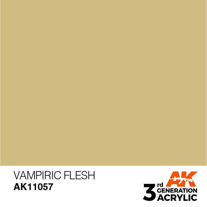 AK 3rd Generation Vampiric Flesh Cosplay Makeup Kit - High Quality Halloween FX Prosthetics for Horror Costumes & Theatrical Performances